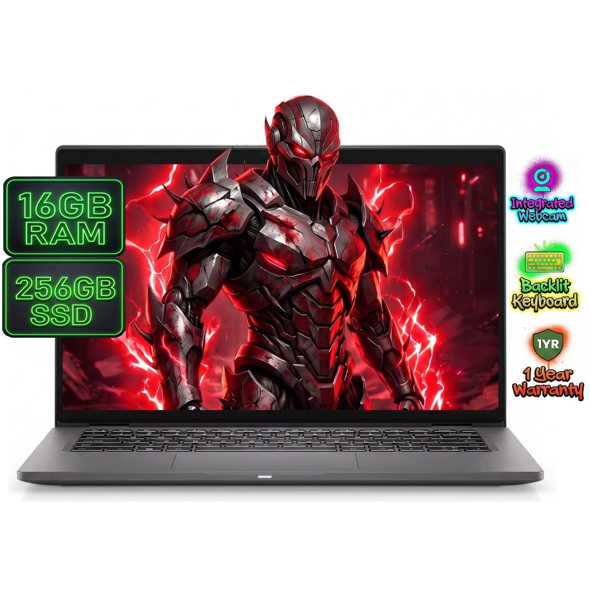 CLEARANCE SALE~ Dell Latitude 14" Laptop PC: Intel i5 Quad Core! 16GB RAM - 256GB NVME SSD! FHD 1080P Resolution! Backlit Keyboard! Windows 11 Pro!