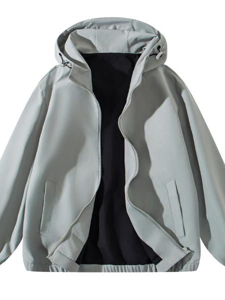 Essential sports jacket for men and women - waterproof, moisture-wicking, breathable, long sleeve - zip-up hood design, suitable for daily leisure and outdoor activities Athleisure Street Fit Loose Casual Athleisure