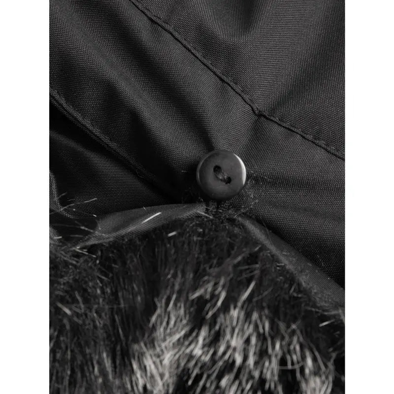 Men's Winter Heavy-duty Long Parka Coat, Thick and Warm Insulation, Detachable Faux Fur Hood Pocket with Large Pocket, Suitable for Skiing and Commuting