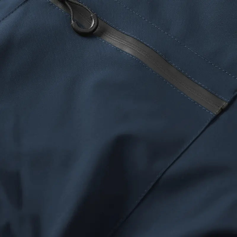 Unisex all-weather waterproof windproof jacket | Lightweight outerwear with a hood and adjustable brim, suitable for hiking and everyday wear, with adjustable cuffs—ideal for hiking and commuting