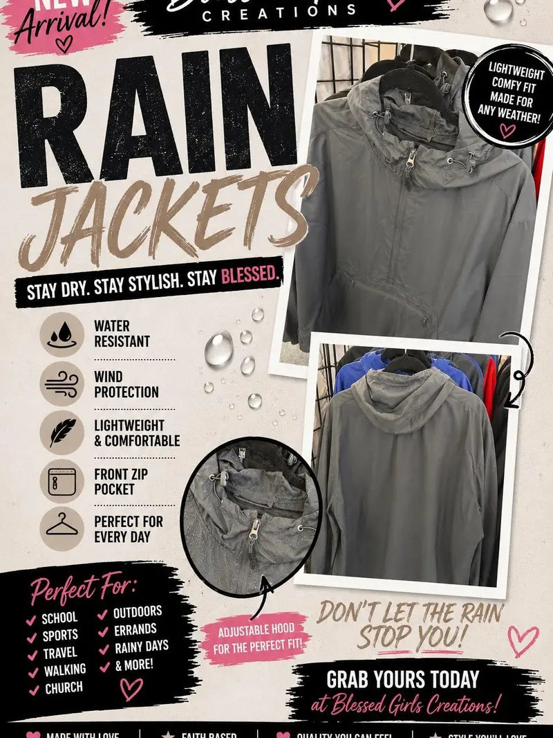 Rain Jacket/Wind breaker