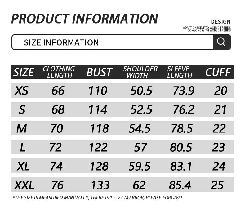 Men's Casual Stand Collar Jacket Features contrasting color trim detailing Windproof and abrasion-resistant surface Ideal for cycling, streetwear, and everyday casual wear Perfect layering piece for outerwear Streetwear apparel Coats Long Sleeve M...