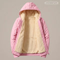 【JOGWAVE】Women’s Thick Padded Full-Zip Hooded Jacket | Windproof & Warm Winter Heavyweight Coat XS-2XL
