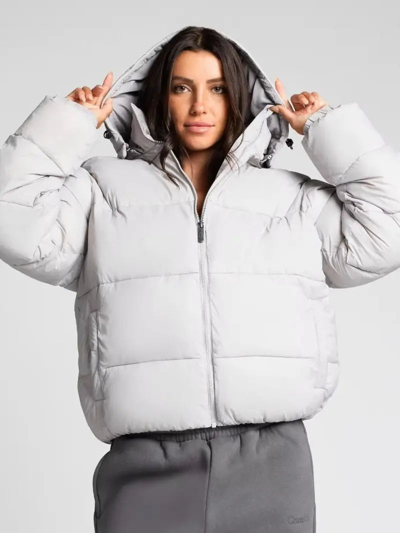 Comfrt | Puffer Jacket | Everyday Puffer Shell Coat Lightweight Fit Coats Womenswear