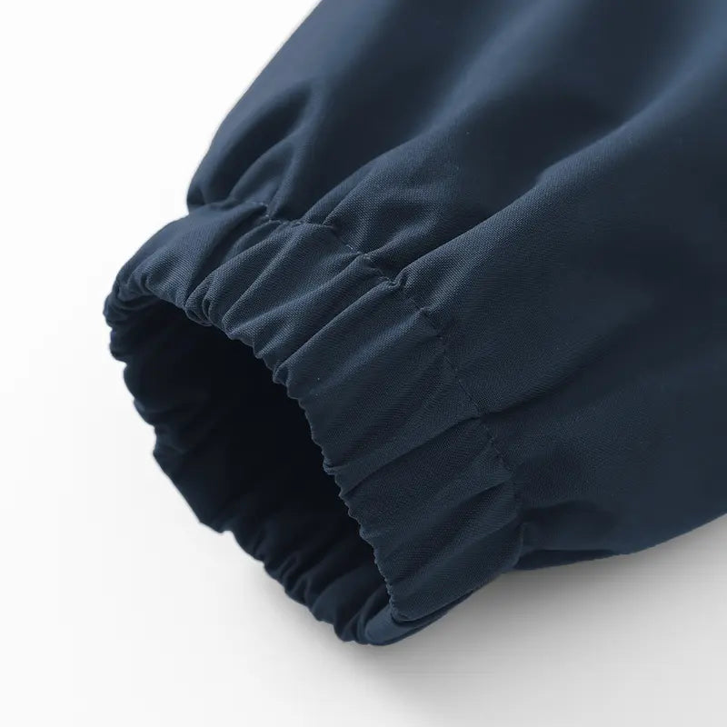 Unisex all-weather waterproof windproof jacket | Lightweight outerwear with a hood and adjustable brim, suitable for hiking and everyday wear, with adjustable cuffs—ideal for hiking and commuting