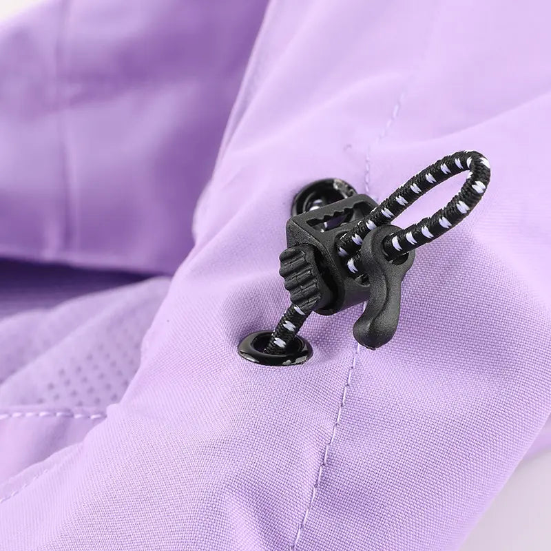 Women’s Hooded Hardshell Jacket | Windproof & Waterproof Spring/Autumn Outdoor Hiking Jacket, perfect for commuting and outings