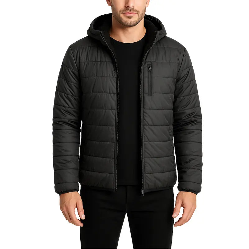 Men's Classic & Sherpa Fleece Lined Hooded Puffer Jacket (S to 2XL)