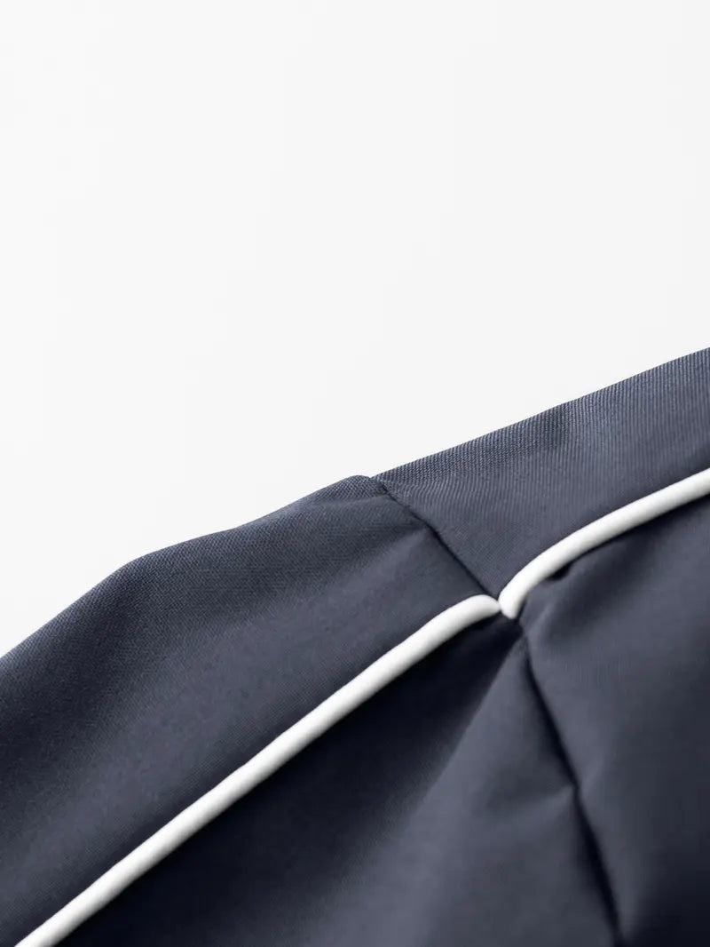 Men's Hooded, Long Sleeve Casual Style, Wind-Resistant Wrinkle-Free Fabric, Bright Color, All Seasons, Daily Wear, Night Run, Shopping, Coats, Street Casual Jacket