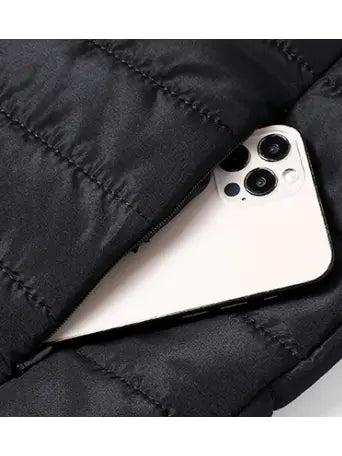 Women’s solid-color zip-up jacket, warm long-sleeve cotton outerwear (runs large—order one size down), hidden zipper pockets, suitable for autumn and winter, cold-resistant cotton coat/padded vest for outdoor everyday wear, new arrival for fall.