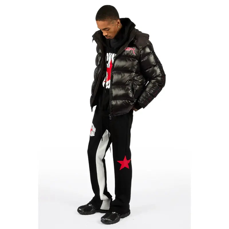 Brink Black Heavy Puffer Jacket