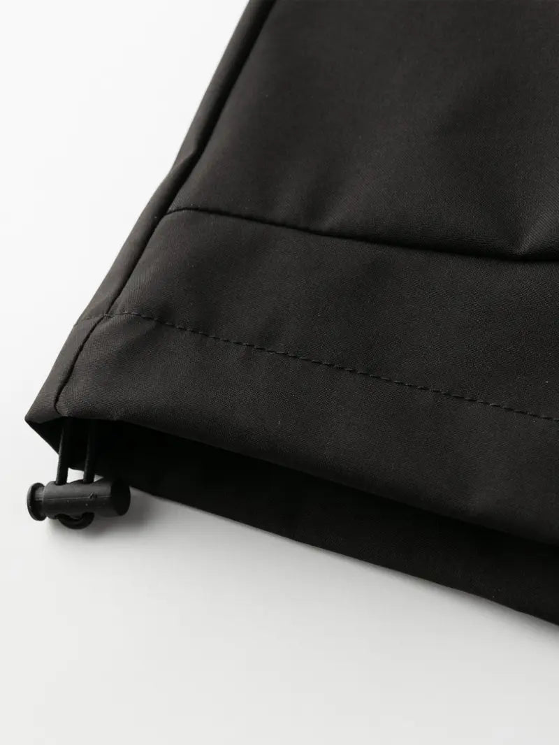 Men's Outdoor Functional Jacket, Windproof Fabric, Comfortable High Neck Hooded Design, Casual Long Sleeve, All Seasons, Durable Loose Fit