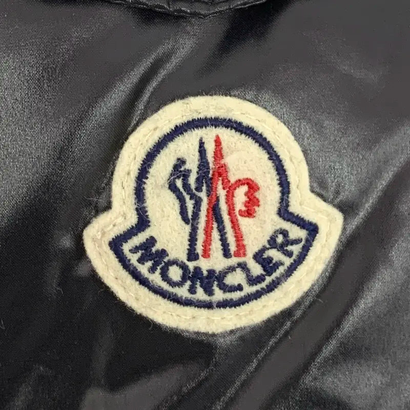 RDLT— Moncler Maya Black Logo Hooded Down Jacket Size 5