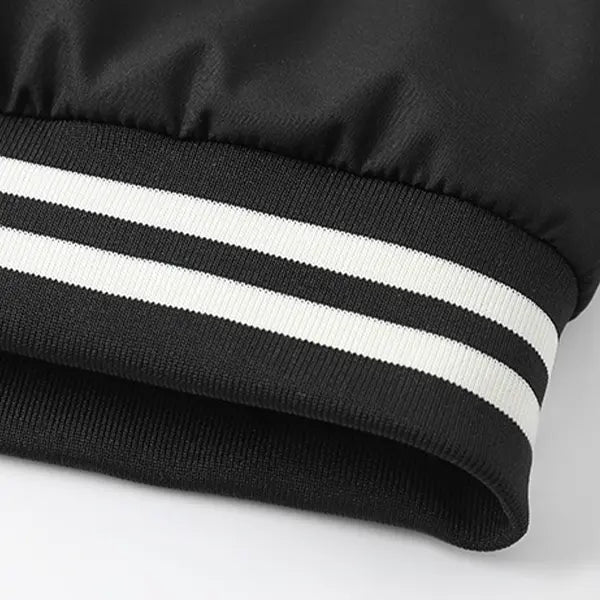Men's Waterproof Windbreaker Jacket with Stylish Striped Details, Perfect for Hiking & Casual Wear