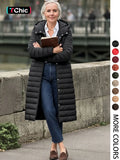 Women's Puffer Hooded Jacket, Casual Warm Lightweight Woven Basic Coat with Pockets, Fall Winter Fashion Outerwear Simple Design for Daily Wear