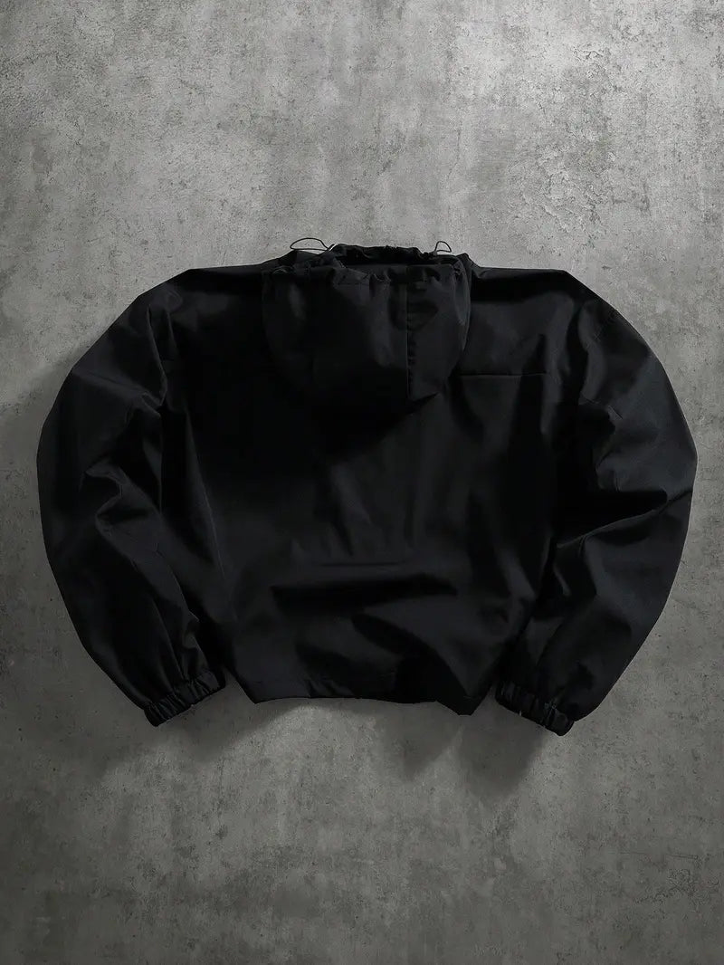 Best seller in the US market! Functional Style Hooded Softshell Jacket with 3M Reflective Trim, Windproof & Waterproof, Loose Outdoor Casual Outerwear