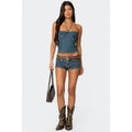 Jagger Low Rise Denim Shorts