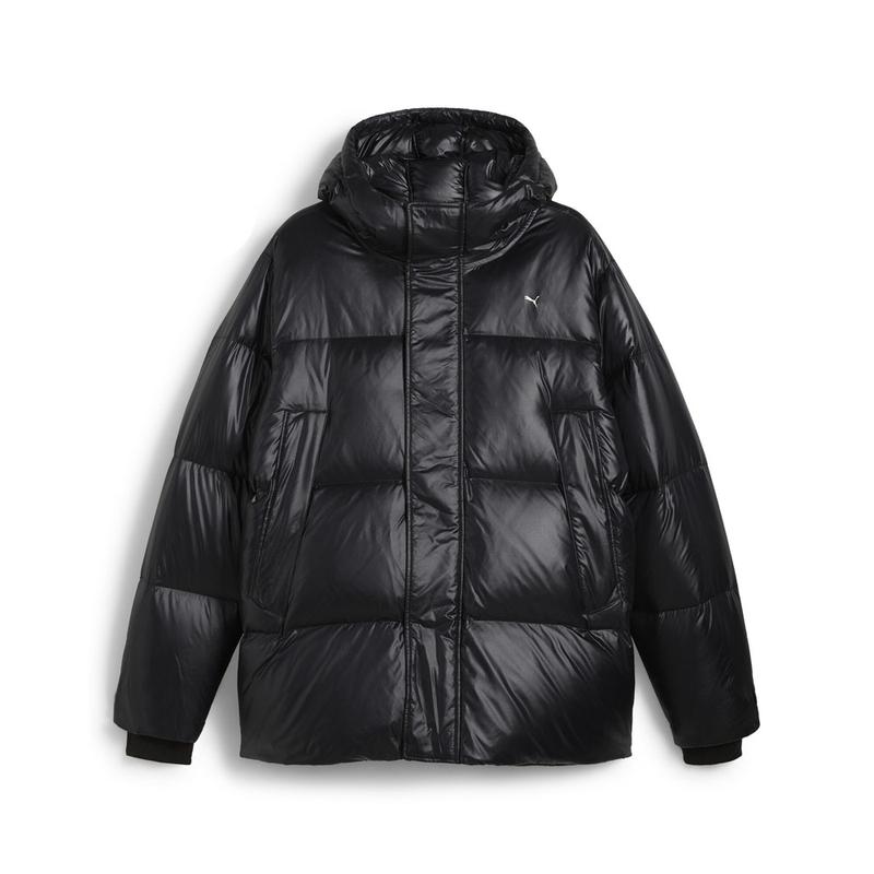 PUMA Mens Mmq Down Jacket Athletic Outerwear Casual - Black