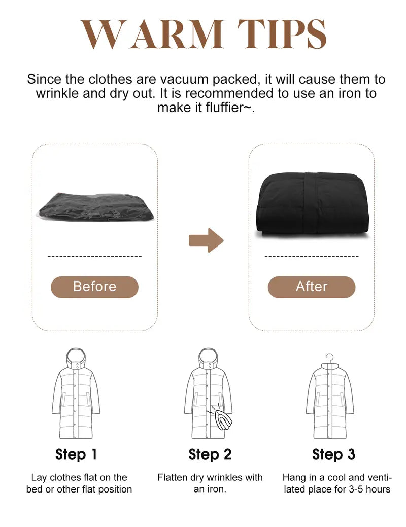 HEEKPEK Lady's Hooded Neck Fitted Long Sleeve Full Arm Down Fabric Jacket - Windproof, Waterproof, Fur-Lined, Zipper Front, Stylish Tops for Women for Commuting, Outdoor Activities