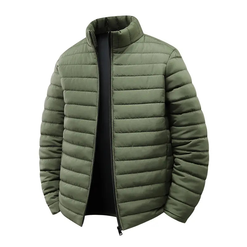 Women’s solid-color zip-up jacket, warm long-sleeve cotton outerwear (runs large—order one size down), hidden zipper pockets, suitable for autumn and winter, cold-resistant cotton coat/padded vest for outdoor everyday wear, new arrival for fall.