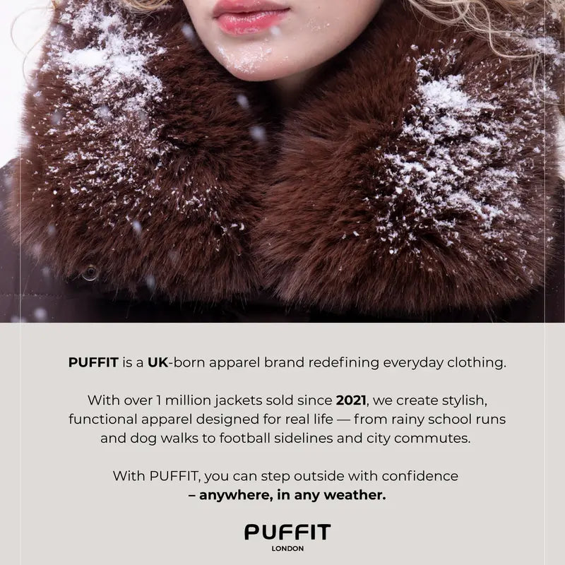 PUFFIT WarmCore Premium Classic Hooded Long Puffer Coat Women Long Ladies Quilted Outerwear Jacket Big Pocket,Water Repellent,Fall Winter Warm Basic Long Sleeve Tops Coat,Womenswear,2026 Shopping