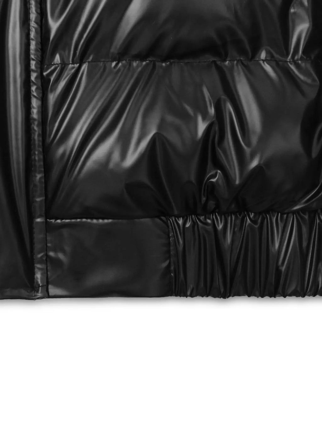 1 Pack Oversized Shiny Puffer Jacket TikTok Viral Streetwear Windproof Insulated Hooded Coat for Men Women Daily & Outdoor Casual Jacket Coat