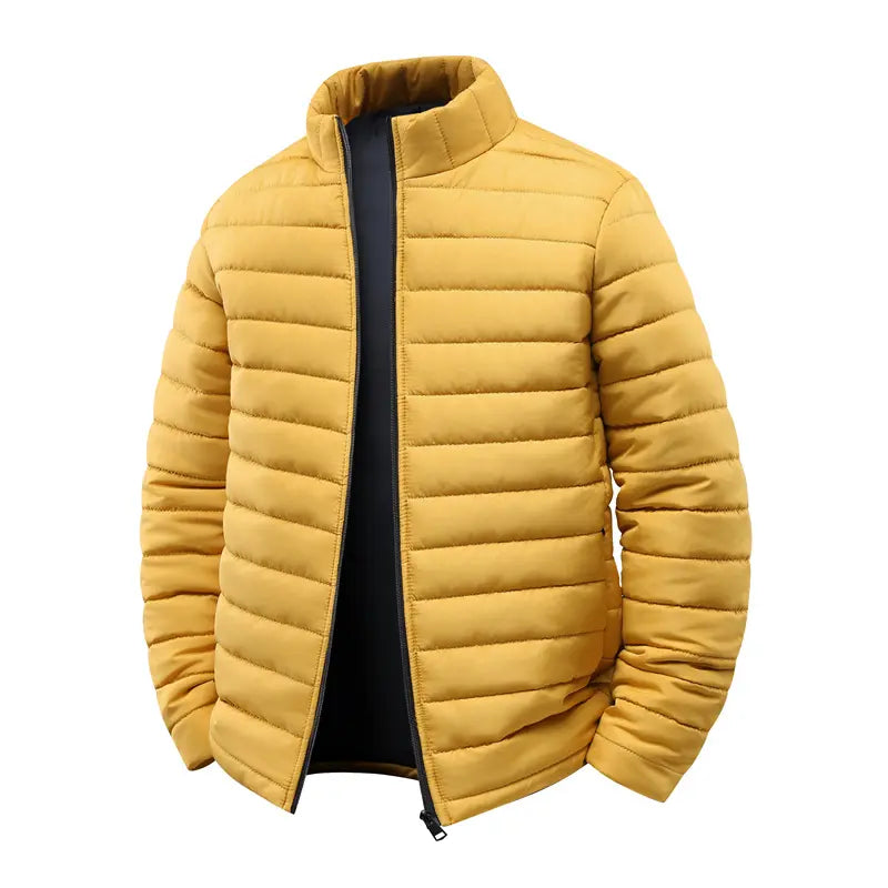 Women’s solid-color zip-up jacket, warm long-sleeve cotton outerwear (runs large—order one size down), hidden zipper pockets, suitable for autumn and winter, cold-resistant cotton coat/padded vest for outdoor everyday wear, new arrival for fall.
