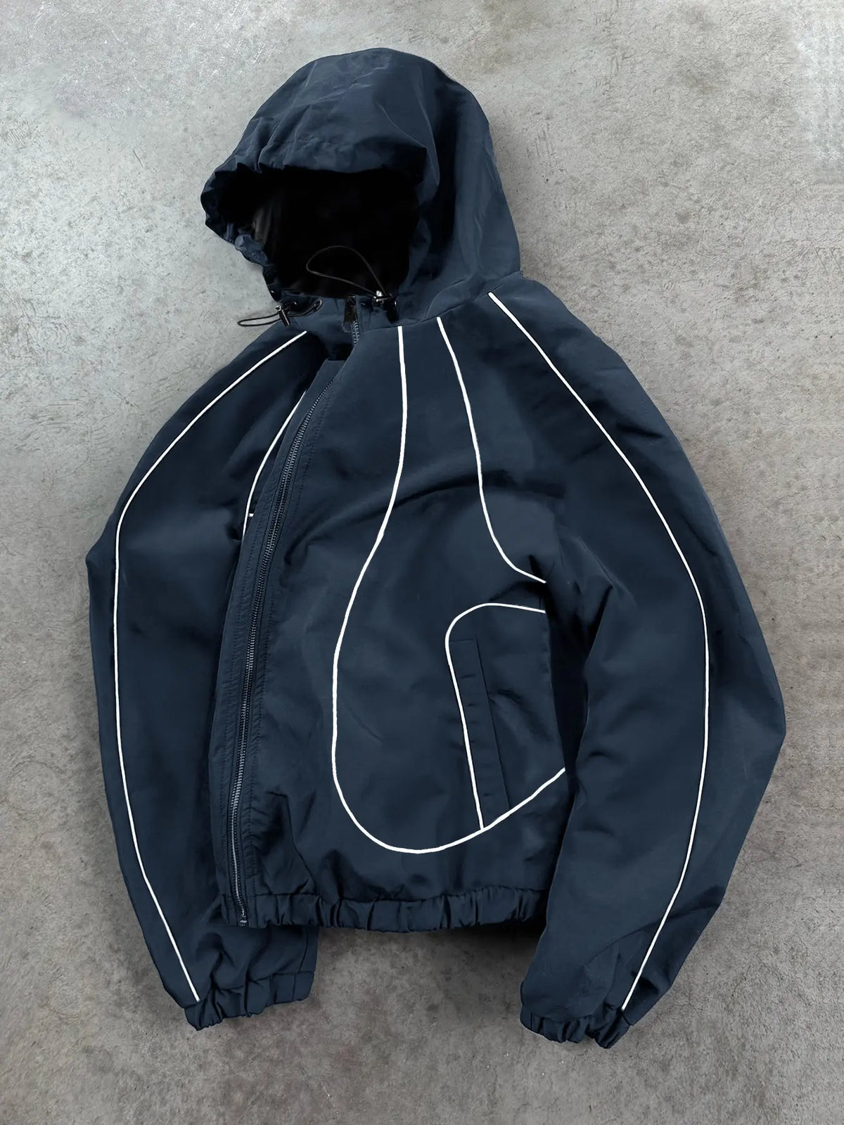 Men's Windproof Waterproof Jacket, Breathable Outdoor Hiking Coat, Foldable Hat Design, Lightweight Durable, All-Weather Use, Outdoor Sports Jacket, Sports Hooded Jacket, Hooded Athletic Coat, Outdoor Wear