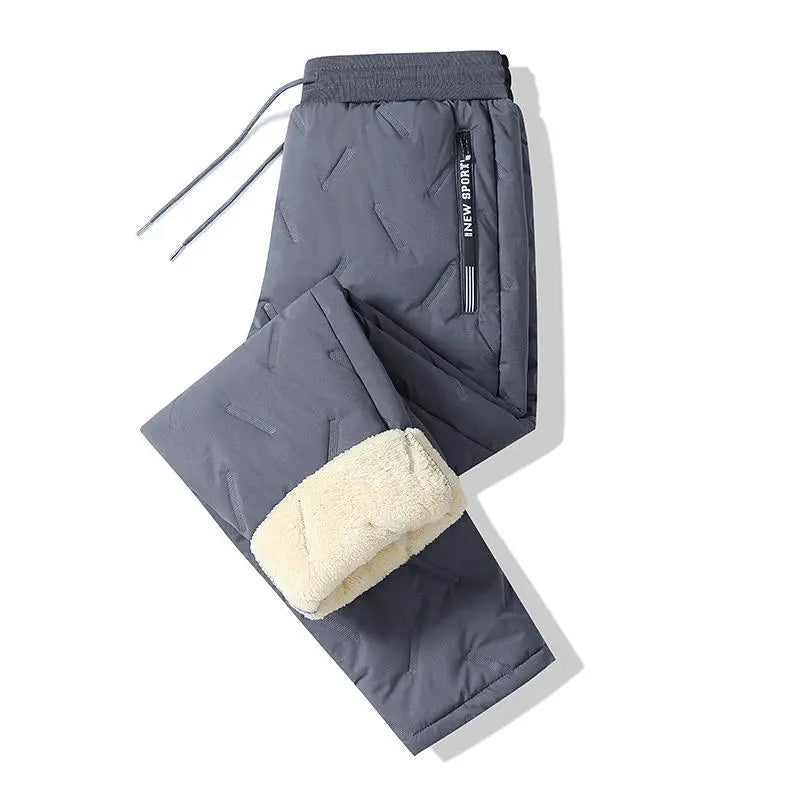 Men's winter jacket lined hooded jacket windproof and waterproof heavyweight outdoor warm jacket with safety zipper pocket high-performance filled bomb jacket lightweight geometric texture technology clothing black Sherpa Fleece