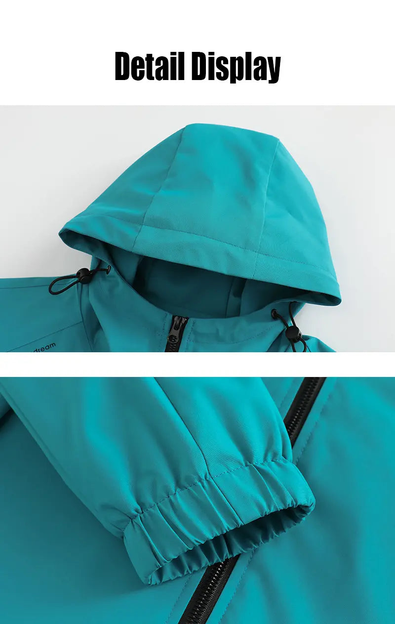 Men’s lightweight, breathable hooded jacket with zippered pockets, available in multiple colors, suitable for men’s everyday wear and as a top jacket.