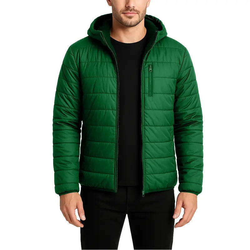Men's Classic & Sherpa Fleece Lined Hooded Puffer Jacket (S to 2XL)