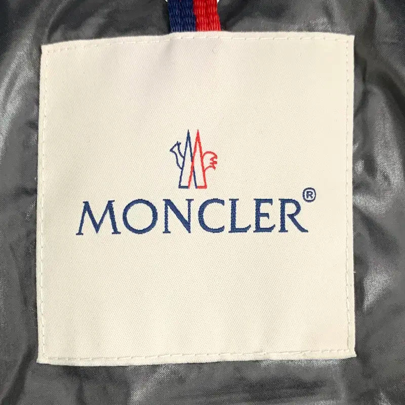RDLT— Moncler Maya Black Logo Hooded Down Jacket Size 5