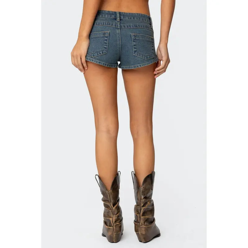 Jagger Low Rise Denim Shorts