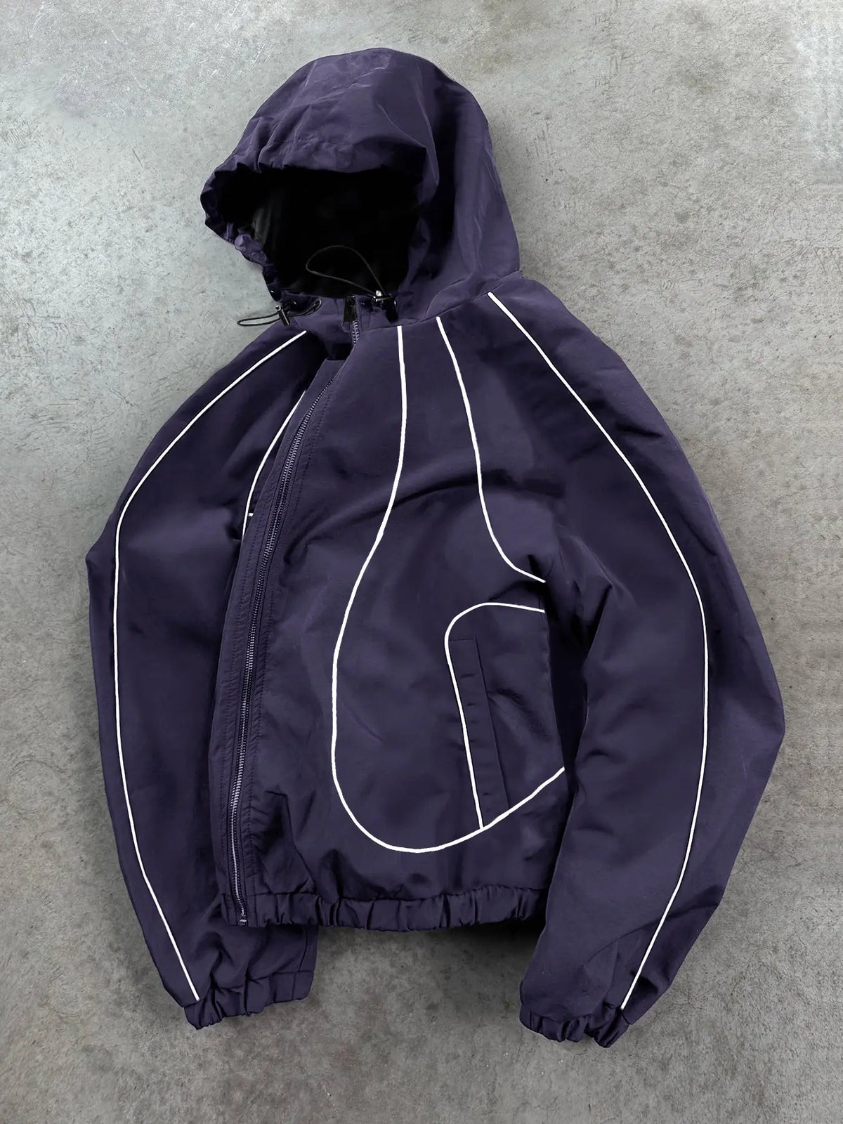 Men's Windproof Waterproof Jacket, Breathable Outdoor Hiking Coat, Foldable Hat Design, Lightweight Durable, All-Weather Use, Outdoor Sports Jacket, Sports Hooded Jacket, Hooded Athletic Coat, Outdoor Wear