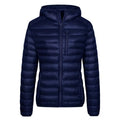 Lady's Packable ThermoLite II Down Puffer Jacket, Lightweight Hooded Clothes with Hood, Women's Tops for Cold Weather (Duck Down Filling)