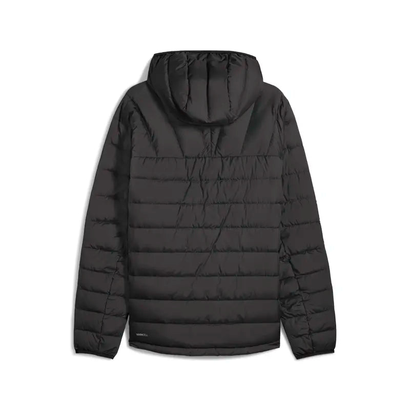 PUMA Mens Packlite Hooded Down Jacket Athletic Outerwear Casual - Black