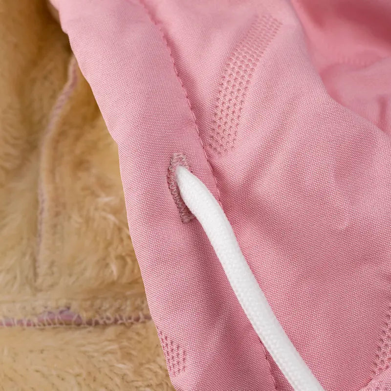 【JOGWAVE】Women’s Thick Padded Full-Zip Hooded Jacket | Windproof & Warm Winter Heavyweight Coat XS-2XL