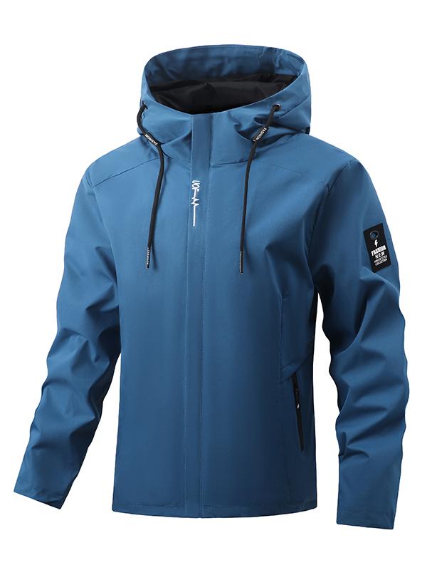Clean Gent men’s hooded windbreaker, men’s water-resistant jacket, quick-dry breathable jacket, men’s hiking coat, outdoor camping jacket, lightweight casual outerwear, men’s travel jacket, windproof hooded coat, multicolor men’s jacket, everyday ...