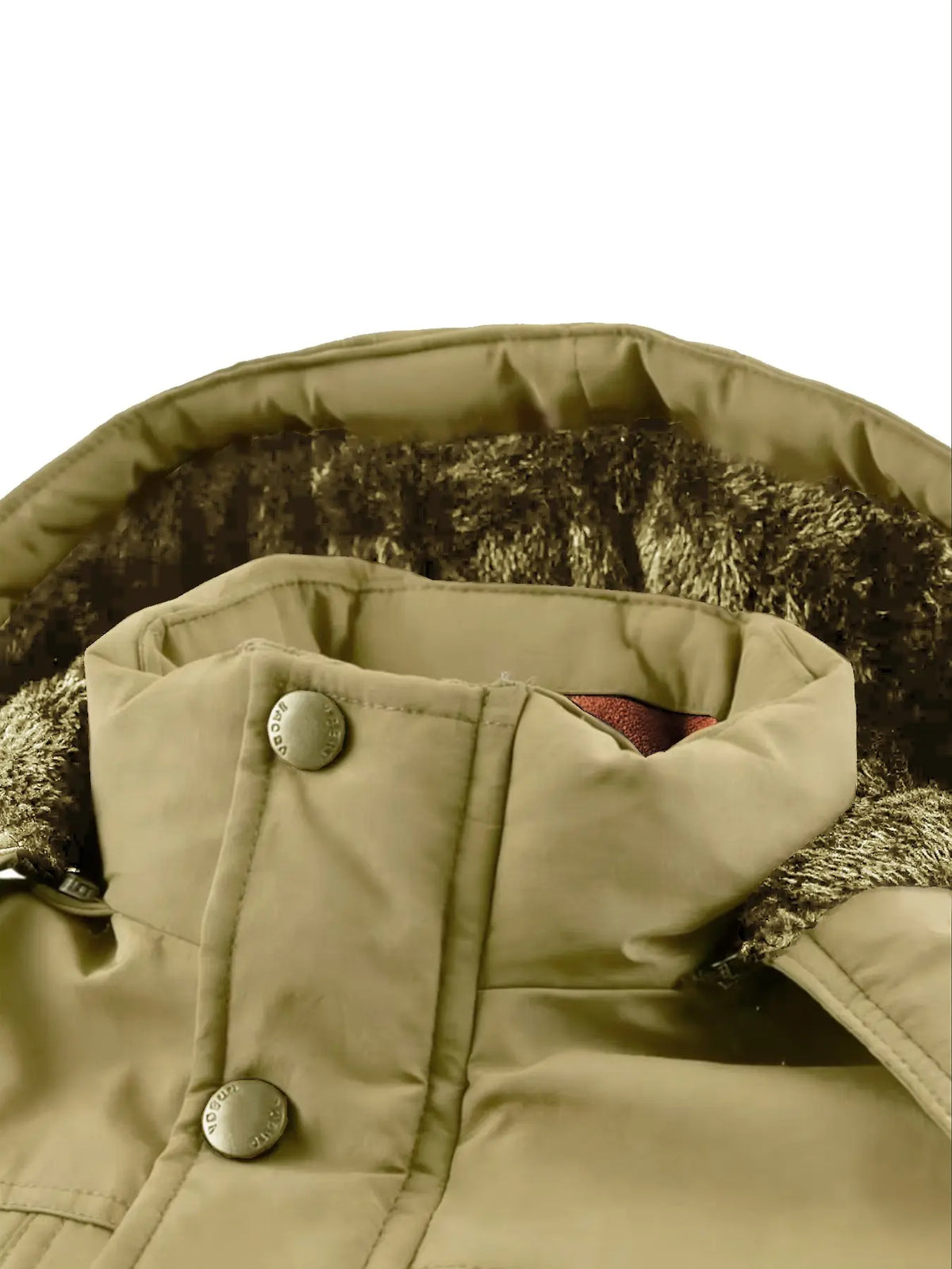 Men's Winter Fleece-Lined Jacket with Hood, Windproof & Waterproof Warm Casual Outerwear, Stylish and Comfortable Design Jacket for Cold Weather