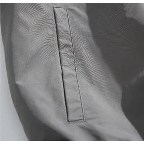Men's Fitted Solid Color Waterproof Windproof Knit Drawstring Zip-up Hoodie Jacket - Menswear Activewear, Long-Sleeve Casual Top with Zipper Pockets, Outdoor Shield Coat