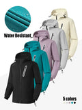 Men’s lightweight, breathable hooded jacket with zippered pockets, available in multiple colors, suitable for men’s everyday wear and as a top jacket.