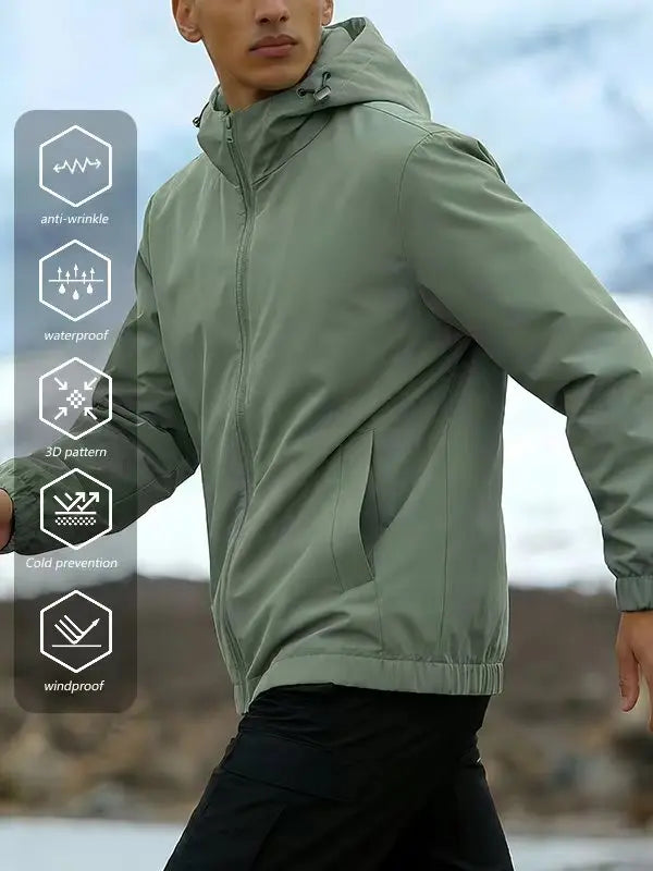 Zip Up Jackets Vintage Washed Coat Streetwear Hoodies Unisex Soft Material Casual Fashion Essential Tops for Men Day Womenswear