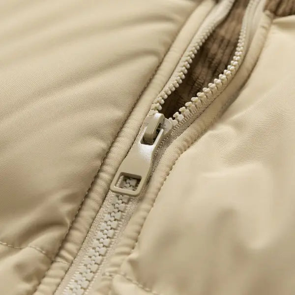 Men's Minimalist Polyester Winter Thick Windproof Warm Down Jacket - Casual Regular Fit, Zipper Front, Long Sleeves, Plain Solid Color, Cold Weather Outdoor Coat for Halloween, New Year Outdoors